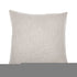 24" Red and Ivory Geometric Cotton Blend Throw Pillow With Embroidery