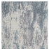 5' X 8' Gray and Ivory Abstract Area Rug