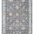 5' X 8' Gray and Ivory Floral Area Rug