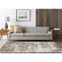 9' X 12' Brown and Tan Abstract Wool Blend Hand Loomed Area Rug