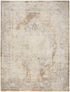 8' X 10' Beige Geometric Area Rug