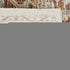 5' X 8' Ivory And Red Floral Distressed Area Rug