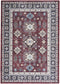 8' X 10' Beige Red And Gray Oriental Distressed Non Skid Area Rug
