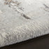 9' X 12' Ivory Black and Gray Abstract Non Skid Area Rug