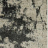 8' Ivory And Gray Abstract Non Skid Runner Rug