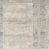 8' X 10' Ivory Blue and Gray Geometric Non Skid Area Rug