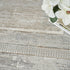 8' X 10' Ivory Blue and Gray Geometric Non Skid Area Rug