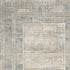 8' X 10' Ivory Blue and Gray Geometric Non Skid Area Rug