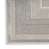 8' X 10' Ivory and Gray Geometric Non Skid Area Rug