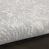 6' X 9' Gray Floral Distressed Area Rug