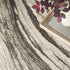 9' X 12' Beige Black and Gray Abstract Non Skid Area Rug