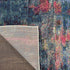 9' X 12' Blue and Yellow Abstract Power Loom Area Rug