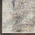 8' X 10' Ivory and Black Geometric Non Skid Area Rug