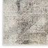 8' X 10' Ivory and Black Geometric Non Skid Area Rug