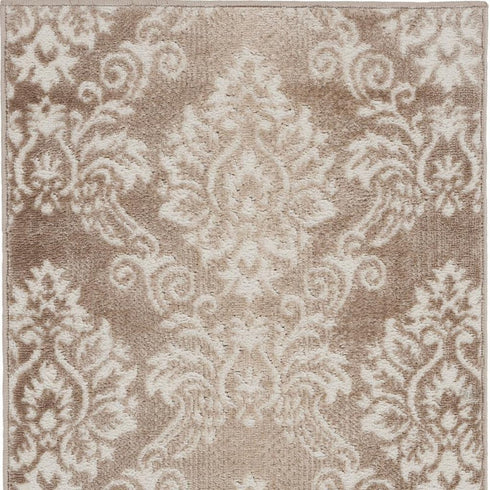 8' X 10' Blue and Yellow Oriental Power Loom Area Rug