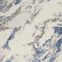 8' X 11' Ivory Blue And Gray Abstract Non Skid Area Rug