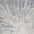 8' X 11' Cream Gray And Blue Abstract Non Skid Area Rug