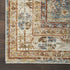 8' X 10' Navy Blue Geometric Distressed Area Rug