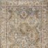 8' X 10' Navy Blue Geometric Distressed Area Rug