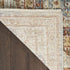 8' X 10' Navy Blue Geometric Distressed Area Rug