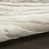 9' X 12' Beige Black and Gray Abstract Non Skid Area Rug