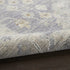 5' X 8' Ivory and Gray Floral Power Loom Area Rug