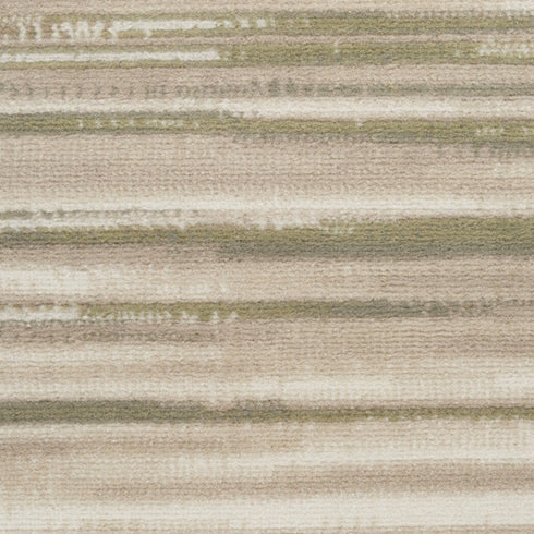 8' X 10' Green Abstract Power Loom Area Rug