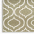 8' X 10' Olive Green and Ivory Trellis Non Skid Area Rug