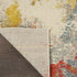 7' X 10' Ivory Abstract Power Loom Area Rug
