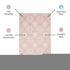 8' X 10' Taupe and Ivory Floral Non Skid Area Rug