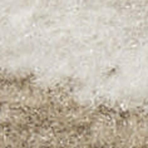 8' X 10' Taupe and Ivory Floral Non Skid Area Rug