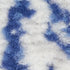 8' X 10' Blue and Ivory Damask Distressed Non Skid Area Rug