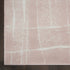 8' X 10' Pink And Ivory Abstract Distressed Area Rug