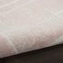 8' X 10' Pink And Ivory Abstract Distressed Area Rug