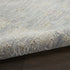8' X 10' Teal and Ivory Floral Power Loom Area Rug