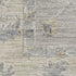 8' X 10' Ivory and Gray Floral Power Loom Area Rug