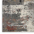 8' X 10' Gray Abstract Area Rug