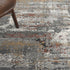 8' X 10' Gray Abstract Area Rug