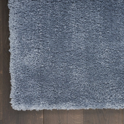 8' X 10' Blue Shag Area Rug