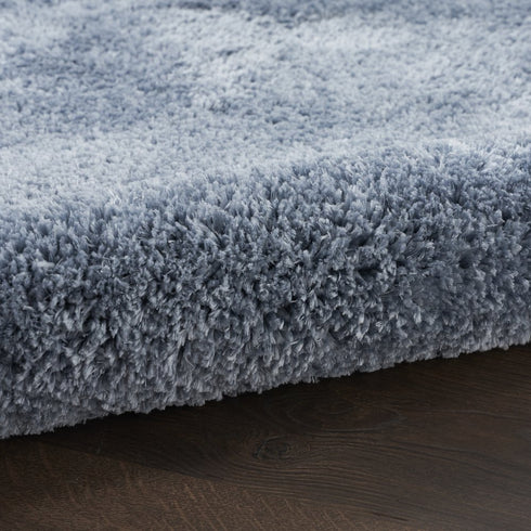8' X 10' Blue Shag Area Rug