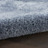8' X 10' Blue Shag Area Rug