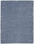 8' X 10' Blue Shag Area Rug