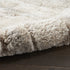 8' X 10' Beige Ivory and Gray Abstract Shag Area Rug