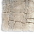 8' X 10' Beige Ivory and Gray Abstract Shag Area Rug