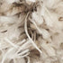 8' X 10' Beige Ivory and Gray Abstract Shag Area Rug