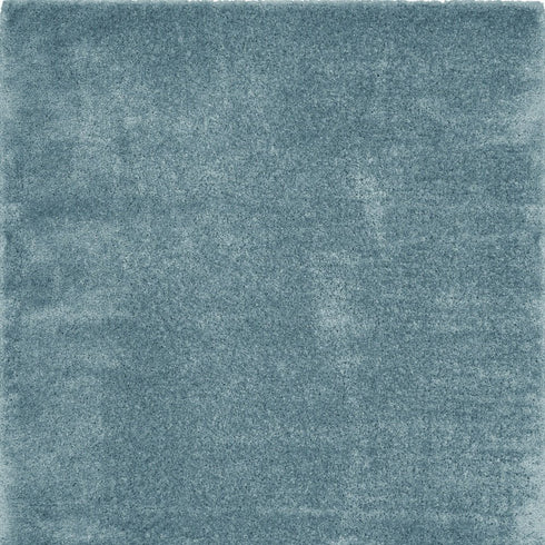 8' X 10' Aqua Shag Area Rug