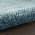8' X 10' Aqua Shag Area Rug