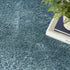 8' X 10' Aqua Shag Area Rug