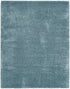 8' X 10' Aqua Shag Area Rug