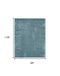 8' X 10' Aqua Shag Area Rug